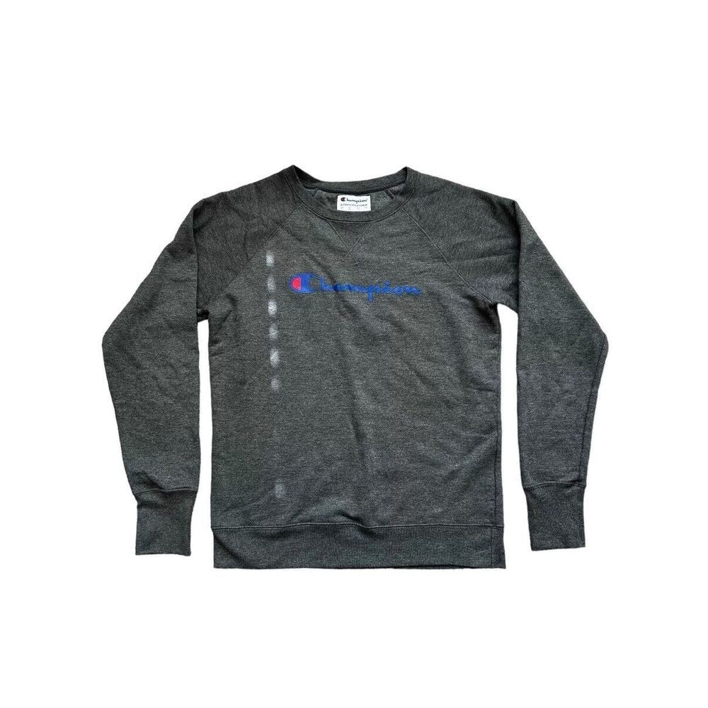 Champion Authentic‎ Athleticwear Sweatshirt Women's Small Gray Vintage